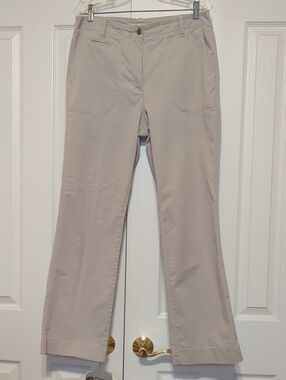 Chico's Platinum Khaki Pants Size 2